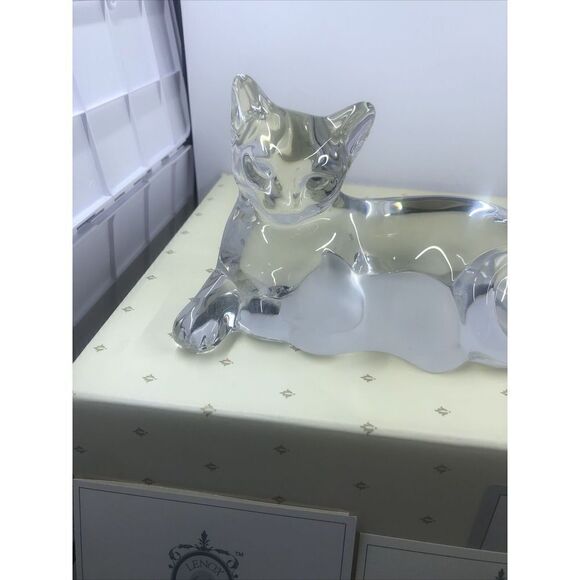 Lenox Crystal Collection. Warm And Cozy. Cat And Kitten. Vintage - Picture 4 of 16
